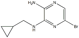 6-Bromo-N2-(cyclopropylmethyl)pyrazine-2,3-diamine CAS#: 767343-19-1