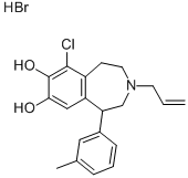 6-CHLORO-2,3,4,5-TETRAHYDRO-1-(3-METHYLPHENYL)-3-(2-PROPENYL)-1H-3-BENZAZEPINE-7,8-DIOL HYDROBROMIDE CAS#: 74115-08-5