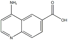 6-Quinolinecarboxylicacid,4-amino-(9CI) CAS#: 73873-91-3