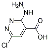 6-chloro-3-hydrazinylpyridazine-4-carboxylic acid CAS#: 77813-57-1