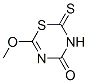 6-methoxy-2-thioxo-2,3-dihydro-4H-1,3,5-thiadiazin-4-one CAS#: 78972-51-7