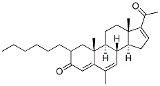 6-methyl-16 alpha,17 alpha-cyclohexylpregna-4,6-dien-3,20-dione CAS#: 77145-92-7