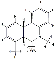 6(5H)-Phenanthridinone,6a,10a-dihydro-5,7-dimethyl-,(6aR,10aR)-rel-(9CI) CAS#: 797762-35-7
