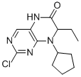 6(5H)-Pteridinone, 2-chloro-8-cyclopentyl-7-ethyl-7,8-dihydro CAS#: 755039-54-4