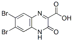 6,7-Dibromo-3,4-dihydro-3-oxo-2-quinoxalinecarboxylic acid CAS#: 78035-15-1