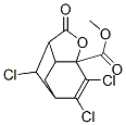 6,7,8-Trichloro-3,3a,4,5-tetrahydro-2-oxo-3,5-methanobenzofuran-7a(2H)-carboxylic acid methyl ester CAS#: 75420-32-5