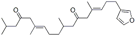 (6E,14E)-17-(3-Furyl)-2,6,10,14-tetramethyl-6,14-heptadecadiene-4,12-dione CAS#: 75266-24-9