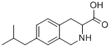 7-(2-METHYLPROPYL)-1,2,3,4-TETRAHYDROISOQUINOLINE-3-CARBOXYLIC ACID CAS#: 77140-98-8