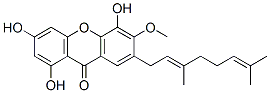 7-(3,7-Dimethyl-2,6-octadienyl)-1,3,5-trihydroxy-6-methoxy-9H-xanthen-9-one CAS#: 78090-14-9