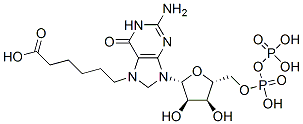 7-(5-carboxypentyl)guanosine 5'-diphosphate CAS#: 79441-38-6