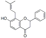 7-Hydroxy-8-(3-methyl-2-butenyl)flavanone CAS#: 78045-73-5