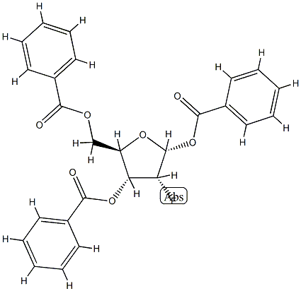 1,3,5-Tri-O-benzoyl-2-deoxy-2-fluoro-α-D-ribofuranose CAS#: 704916-12-1