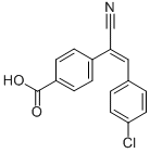 4'-Chloro-α-cyano-4-stilbenecarboxylic acid CAS#: 73928-05-9