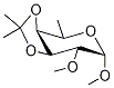 Methyl 6-Deoxy-2-O-methyl-3,4-O-isopropylidene-α-D-galactopyranoside CAS#: 74135-23-2
