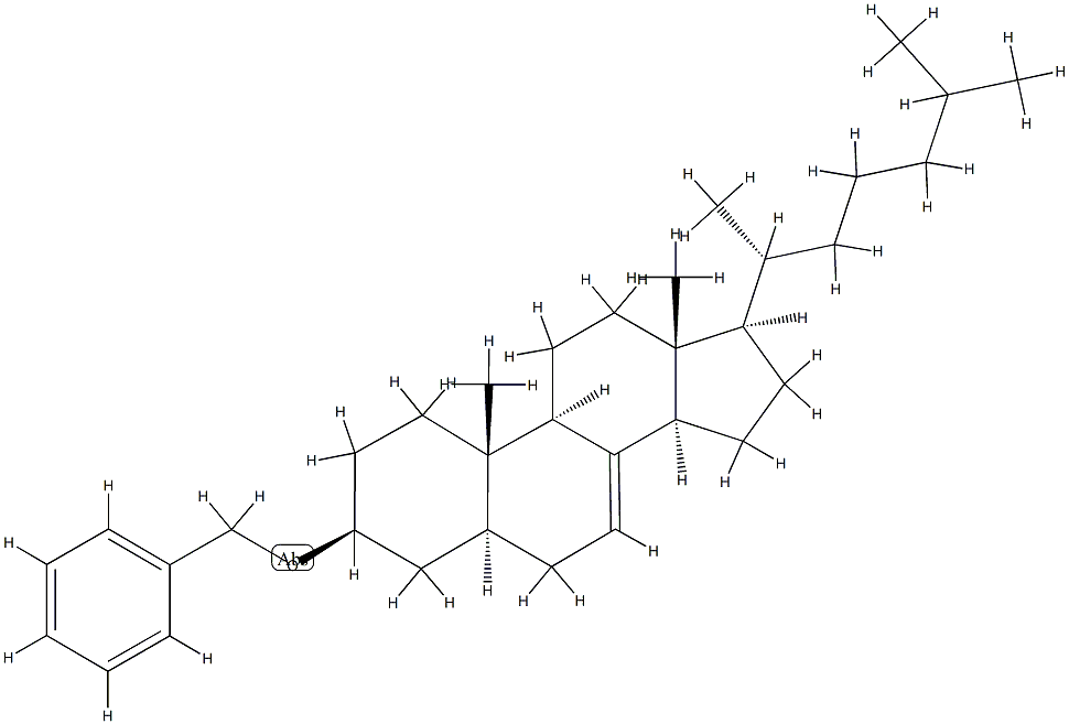 3β-(Benzyloxy)-5α-cholest-7-ene CAS#: 74420-83-0