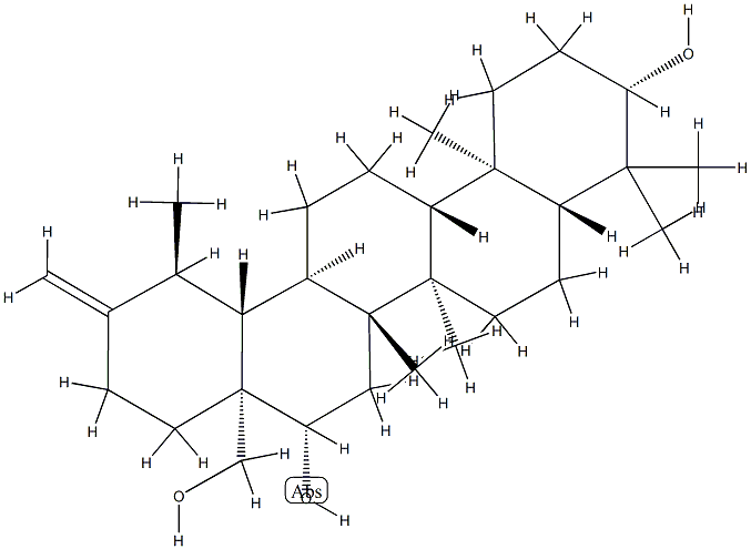 (18α,19α)-Urs-20(30)-ene-3β,16β,28-triol CAS#: 74715-48-3