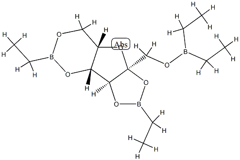 2-O,3-O:4-O,6-O-Bis(ethylboranediyl)-1-O-(diethylboryl)-α-L-sorbofuranose CAS#: 74779-78-5