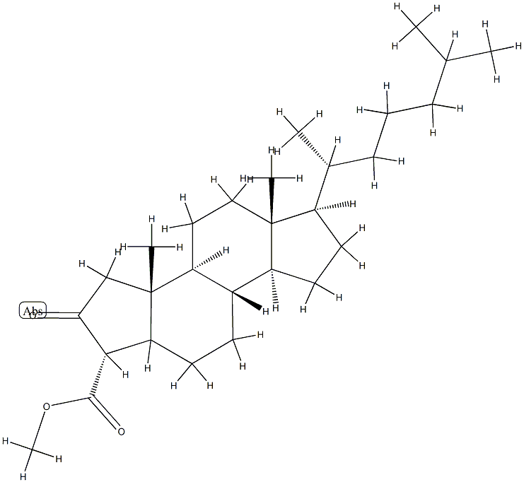 2-Oxo-A-norcholestane-3α-carboxylic acid methyl ester CAS#: 75023-18-6