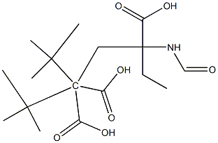 N-Formyl γ-Carboxyglutamic Acid γ,γ-Di-t-butyl 3-Ethyl Ester CAS#: 75117-30-5