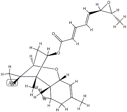 12,13-Epoxytrichothec-9-en-4β-ol [(2Z,4E)-5-[(2R,3R)-3-methyloxiran-2-yl]-2,4-Pentadienoate] CAS#: 75323-72-7