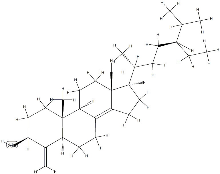 (24S)-4-Methylene-5α-stigmast-8(14)-en-3β-ol CAS#: 76758-19-5