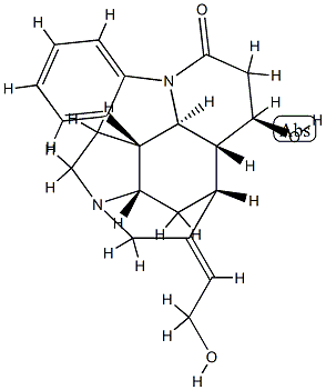 (12R)-12α-Hydroxy-12,24-secostrychnidin-10-one CAS#: 77809-09-7