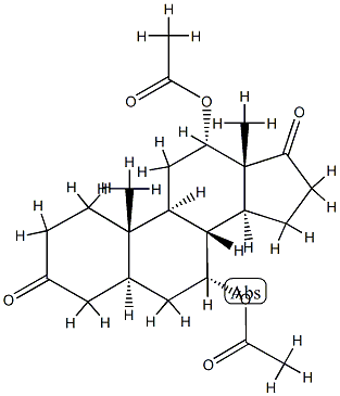 7α,12α-Bis(acetyloxy)-5α-androstane-3,17-dione CAS#: 77809-10-0