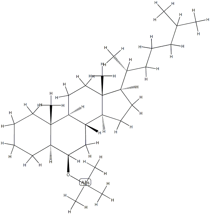 6β-[(Trimethylsilyl)oxy]-5α-cholestane CAS#: 77828-27-4