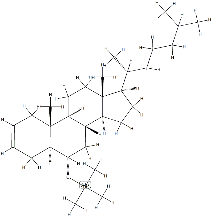 6α-[(Trimethylsilyl)oxy]-5α-cholest-2-ene CAS#: 77828-29-6