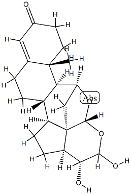 (18R,20R,21R)-11β,18:18,21-Diepoxy-20,21-dihydroxypregn-4-en-3-one CAS#: 77873-39-3