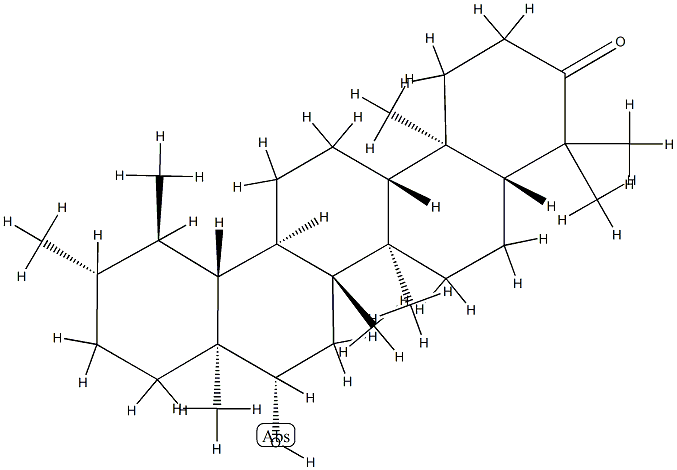 (18α,19α,20β)-16β-Hydroxyursan-3-one CAS#: 77904-55-3