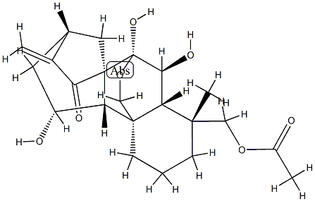 (4R)-18-Acetoxy-7α,20-epoxy-6β,7,11α-trihydroxykaur-16-en-15-one CAS#: 77967-61-4