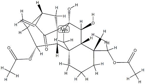 (4R)-11α,18-Diacetoxy-7α,20-epoxy-6β,7-dihydroxykaur-16-en-15-one CAS#: 77967-62-5
