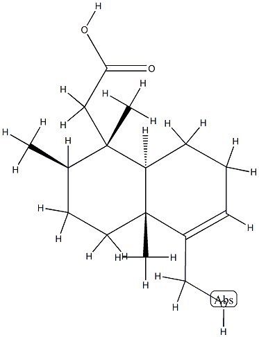 (1S,8aR)-5-Hydroxymethyl-1,2α,4aα-trimethyl-1,2,3,4,4a,7,8,8a-octahydro-1-naphthaleneacetic acid CAS#: 78795-79-6