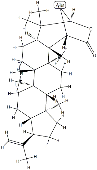 (21R)-3α-Hydroxy-2-oxa-A'-neogammacer-22(29)-ene-1α-carboxylic acid 1,3-lactone CAS#: 78835-06-0