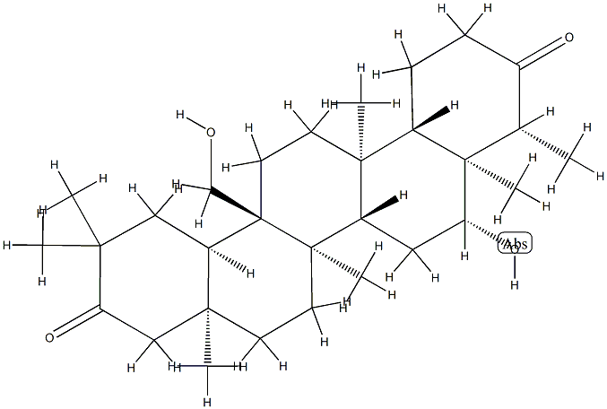 6β,27-Dihydroxy-D:A-friedooleanane-3,21-dione CAS#: 78835-09-3