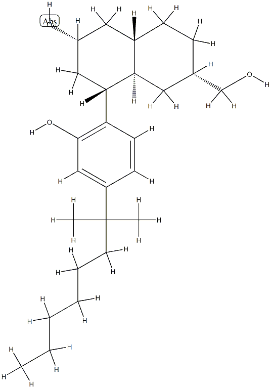 (2S,4aα,8aβ)-8β-[4-(1,1-Dimethylheptyl)-2-hydroxyphenyl]decahydro-6β-hydroxy-2β-naphthalenemethanol CAS#: 79732-51-7