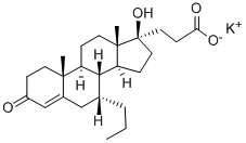 (7A,17A)-17-HYDROXY-3-OXO-7-PROPYLPREGN-4-ENE-21-CARBOXYLIC ACID, POTASSIUM SALT CAS#: 76676-34-1