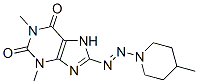 8-(4-Methylpiperidinoazo)theophyline CAS#: 73908-80-2