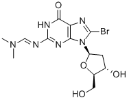 8-BROMO-N2-(DIMETHYLAMINOMETHYLIDENE)-2'-DEOXYGUANOSINE CAS#: 717876-75-0