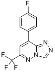 8-(p-Fluorophenyl)-6-trifluoromethyl-1,2,4-triazolo(4,3-b)pyridazine CAS#: 73673-80-0