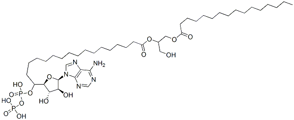 9 beta-D-arabinofuranosyladenine 5'-diphosphate-5'-1,2-dipalmitin CAS#: 78679-19-3