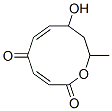 9,10-Dihydro-8-hydroxy-10-methyl-2H-oxecin-2,5(8H)-dione CAS#: 76353-69-0