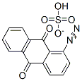 9,10-dihydro-9,10-dioxoanthracenediazonium hydrogen sulphate CAS#: 82-37-1