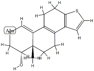 A-nor-3,16-dithia-D-homo-1,5(10),8,14-estratetraen-17-ol CAS#: 78854-35-0