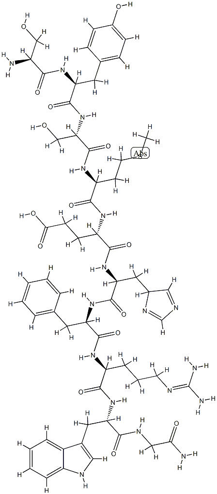 ACTH amide (1-10), Phe(7)- CAS#: 74873-14-6