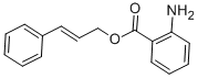 ANTHRANILIC ACID CINNAMYL ESTER CAS#: 87-29-6