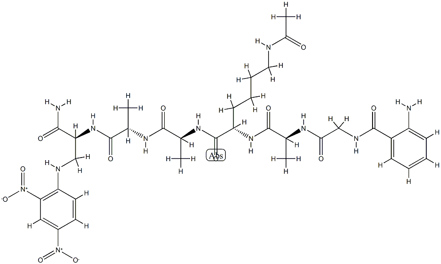 Abz-Gly-Ala-Lys(Ac)-Ala-Ala-Dap(Dnp)-NH2 CAS#: 761443-02-1
