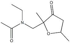 Acetamide, N-ethyl-N-(tetrahydro-2,5-dimethyl-3-oxofurfuryl)- (5CI) CAS#: 799248-10-5