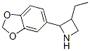 Azetidine, 2-(1,3-benzodioxol-5-yl)-3-ethyl- (9CI) CAS#: 777888-45-6